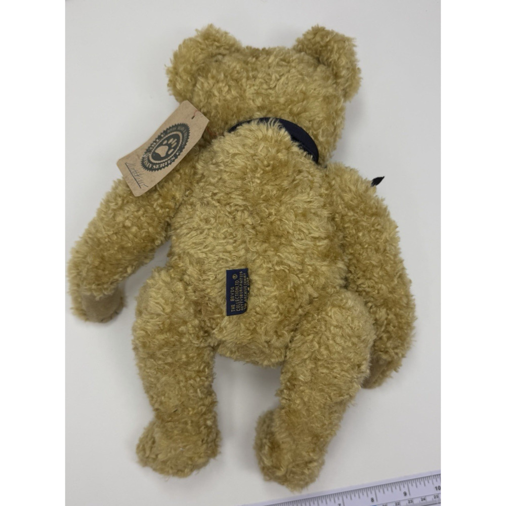 Boyds Bear Vintage Artisan Series MATTHEW Jointed Teddy Bear W/ Bow READ DESC! - Picture 4 of 9